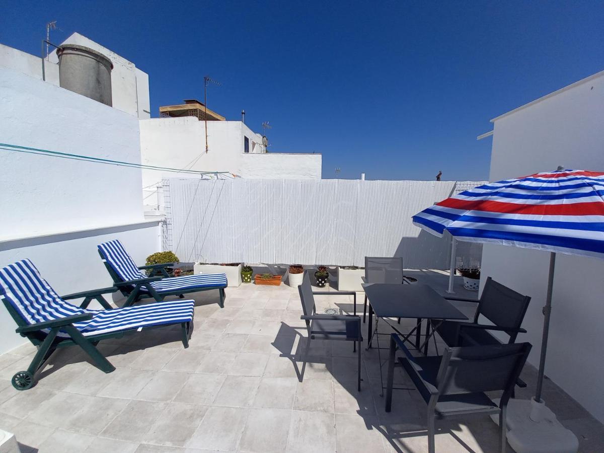 Casa Malakita With Private Seaview Roof Terrace Leilighet Conil De La Frontera Eksteriør bilde